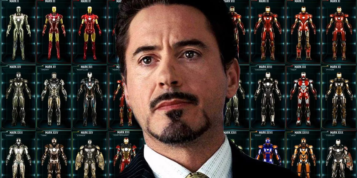 Armure Iron Man : un catalogue de 115 versions - Vilain Geek